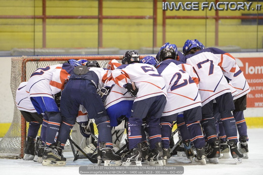 2015-02-07 Hockey Milano Rossoblu U14-Aosta 0119 Squadra